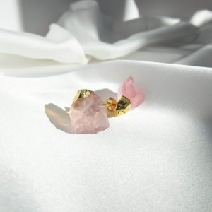 Cercei Gold Cherry Flower - Cuart Roz