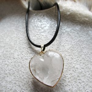 Pandantiv Crystal Gold Heart - Cuart