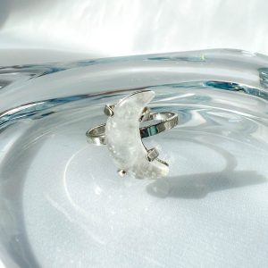 Inel ajustabil Crystal Selene - Cristal cuart